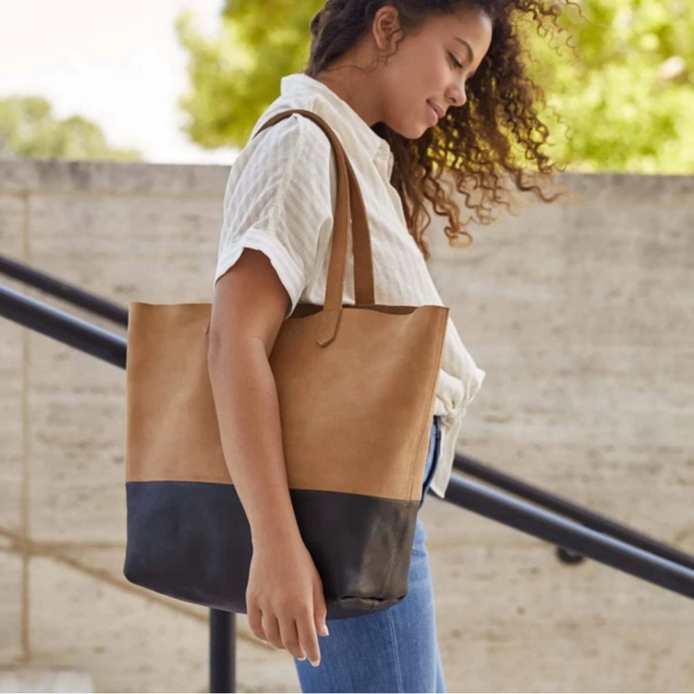 Nisolo leather Lori tote